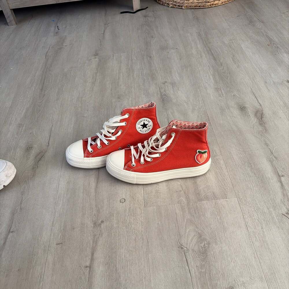 Converse Womens Chuck Taylor All Star Lift Platform High Peaches Mantra Orange